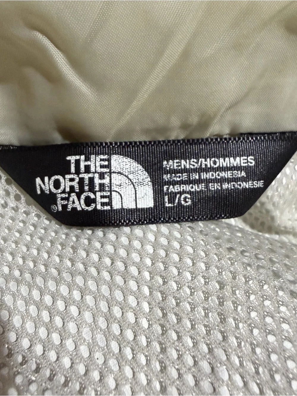 The North Face Hyvent Windbreaker Jacket Hooded Coat Blue Grey Men’s Size Large